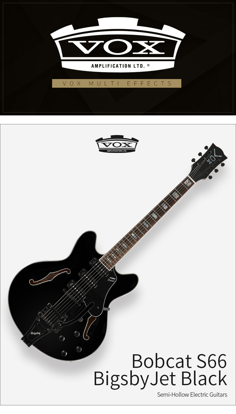 VOX BC-S66B BK 일렉트릭 기타